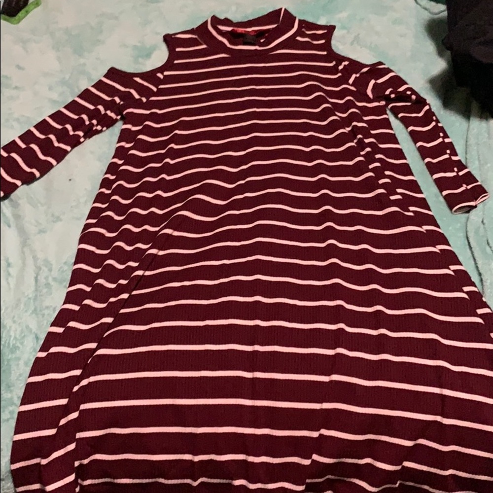 Maroon dress